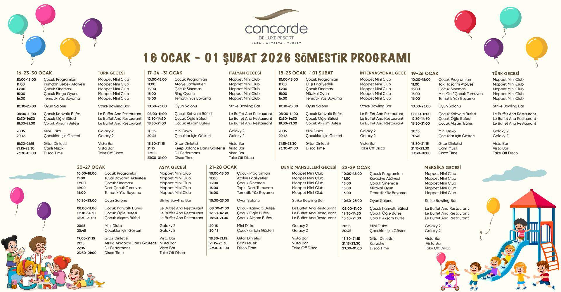 Concorde De Luxe Resort | Genel Bakış | Lara Antalya Lüks Otel
